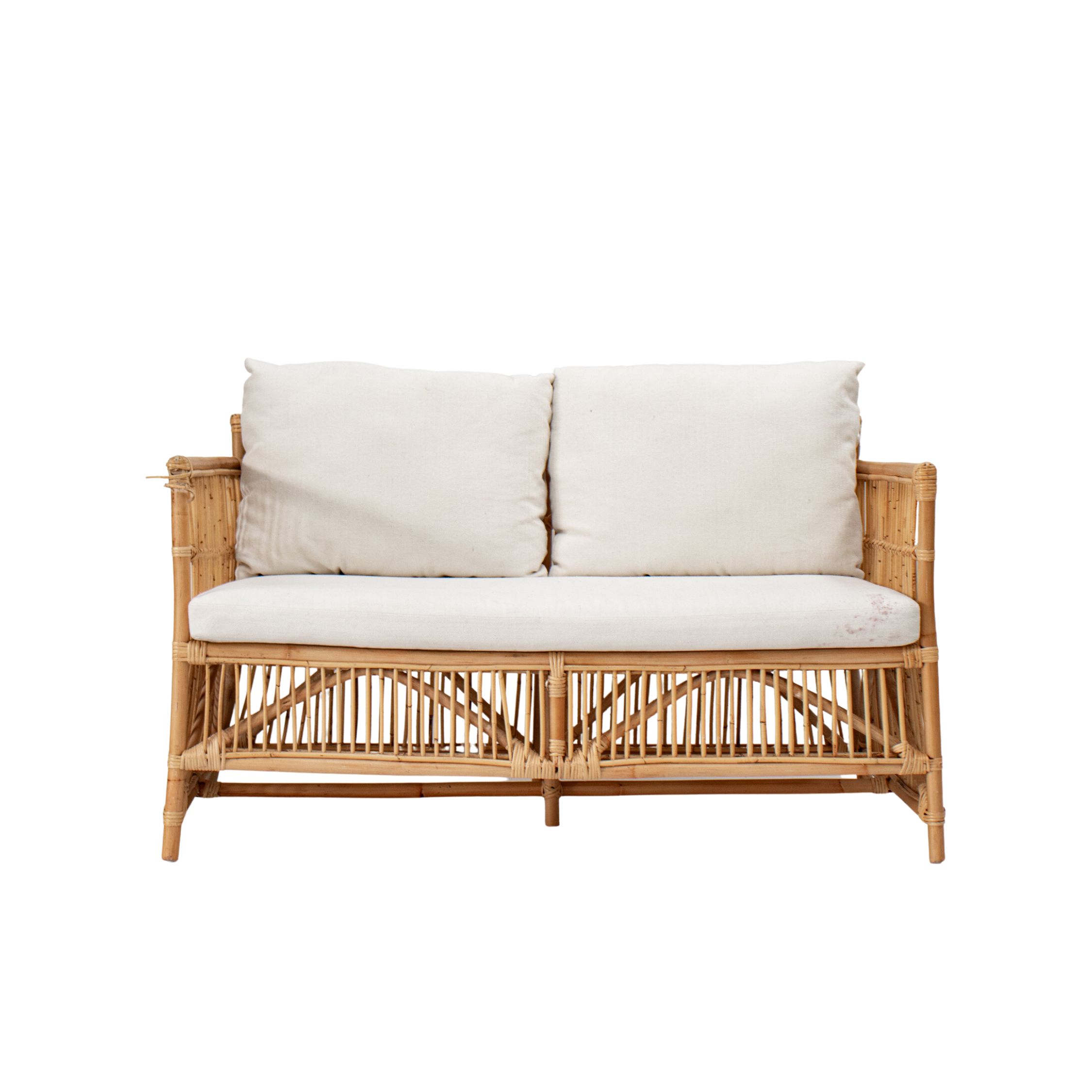 rattan couch